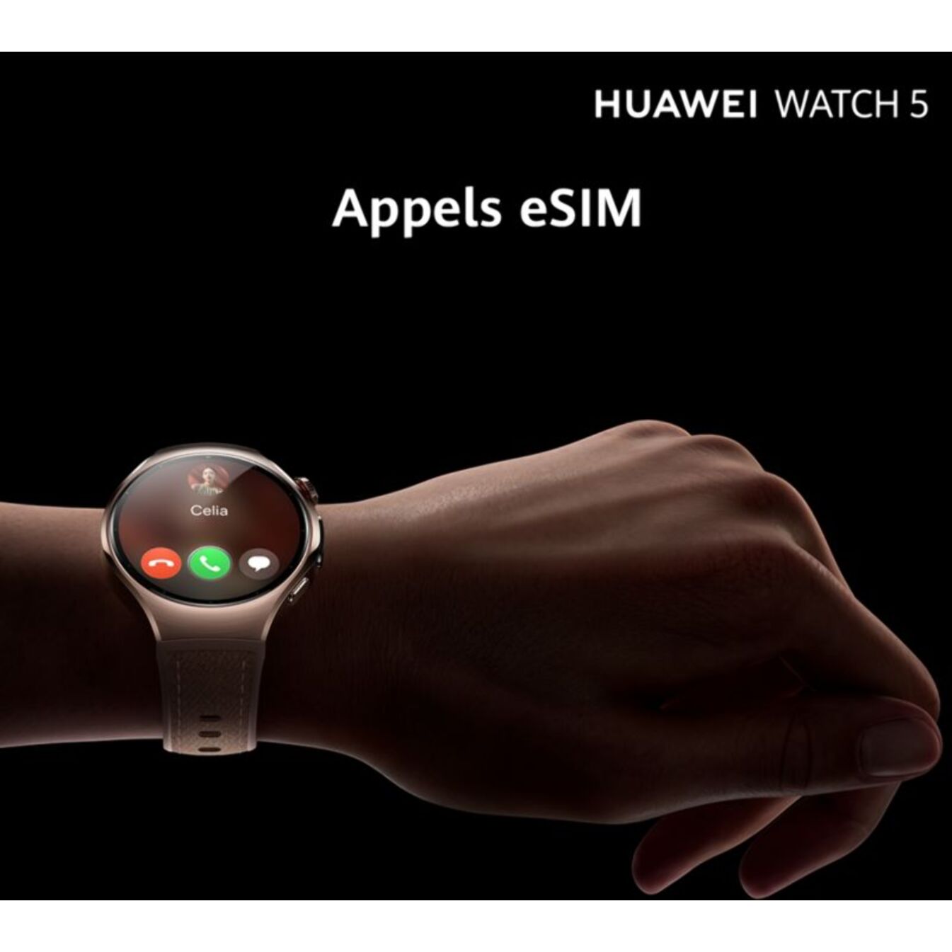 Montre connectée HUAWEI Watch 5 42mm Blanc