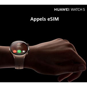 Montre connectée HUAWEI Watch 5 42mm Blanc
