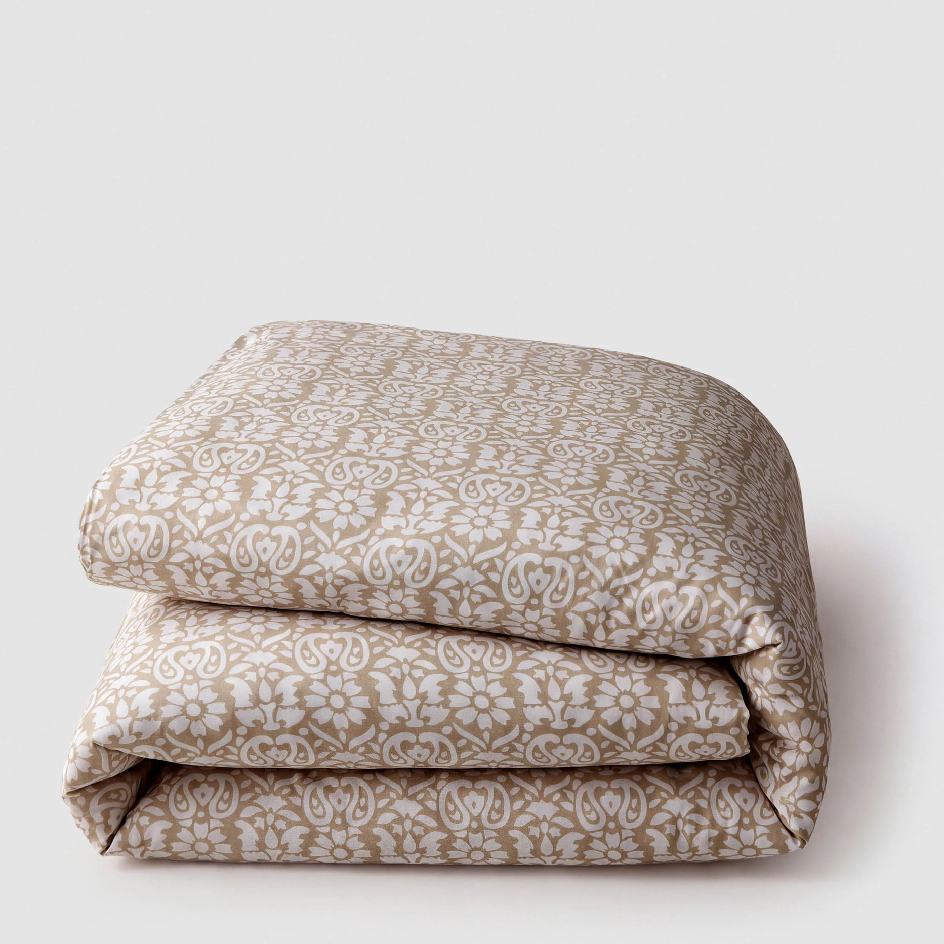 Copripiumino in cotone 100% matilde taupe