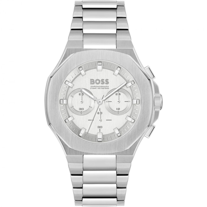 Reloj Boss 1514087 Hombre Analogico Cuarzo con Correa de Acero inoxidable