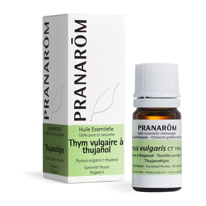 Pranarom - Huile Essentielle Thym vulgaire à thujanol - 5 ml