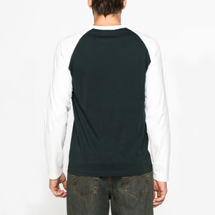 MAGLIETTA A MANICHE LUNGHE RAGLAN TEE COLLEZIONE CARRERA THE BLUE AGE REPLICA