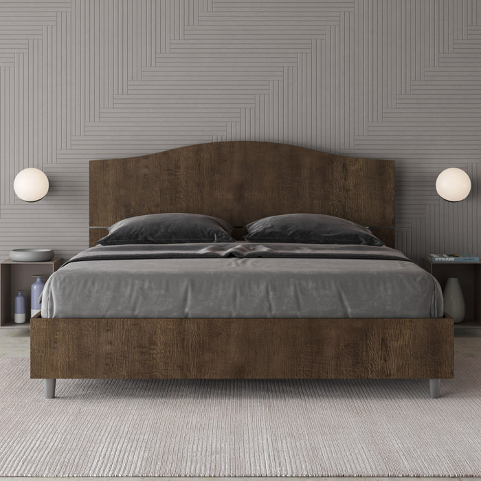 Letto senza rete 160x200 noce Dores