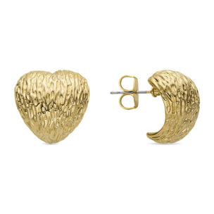 Pendientes acabado oro 18k