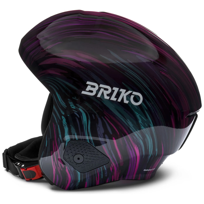 Caschi Briko Uomo Donna Viola Vulcano 2.0 Graphik