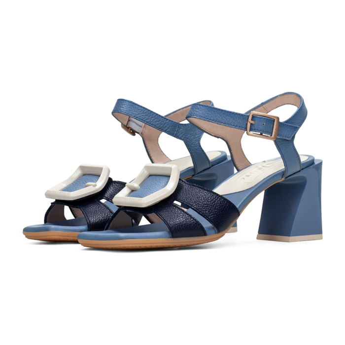 Sandalia Tacon Mallorca Azure 6,5 cm