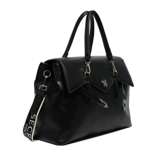 Borsa a mano da donna - Modello Elora Prime - 100% poliuretano - 38.0 x 26.0 x 15.0 cm