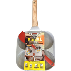 Poêle BEST OF TV Pancake 4 compartiments Wonderpan XL