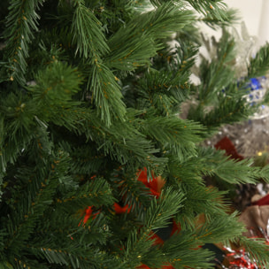 árbol Artificial de Navidad con Base Plegable 75x150 cm Verde