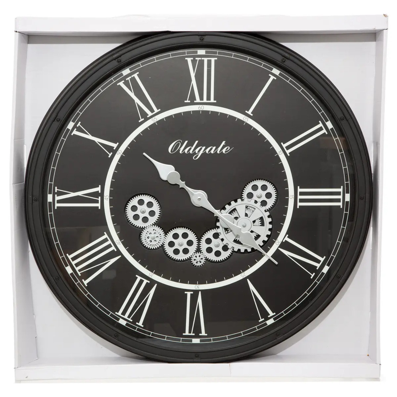 Horloge "Loann" noir D76cm
