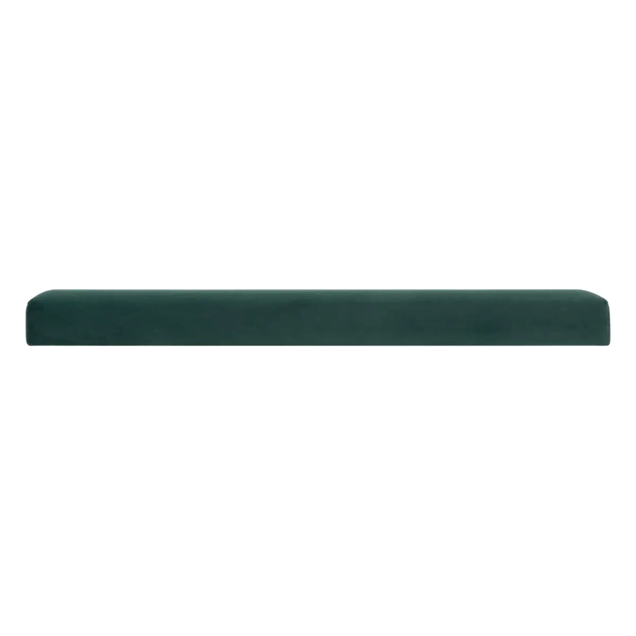 Pouf pliant double "Tess" 76x38cm vert cèdre