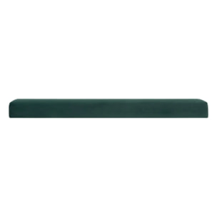 Pouf pliant double "Tess" 76x38cm vert cèdre