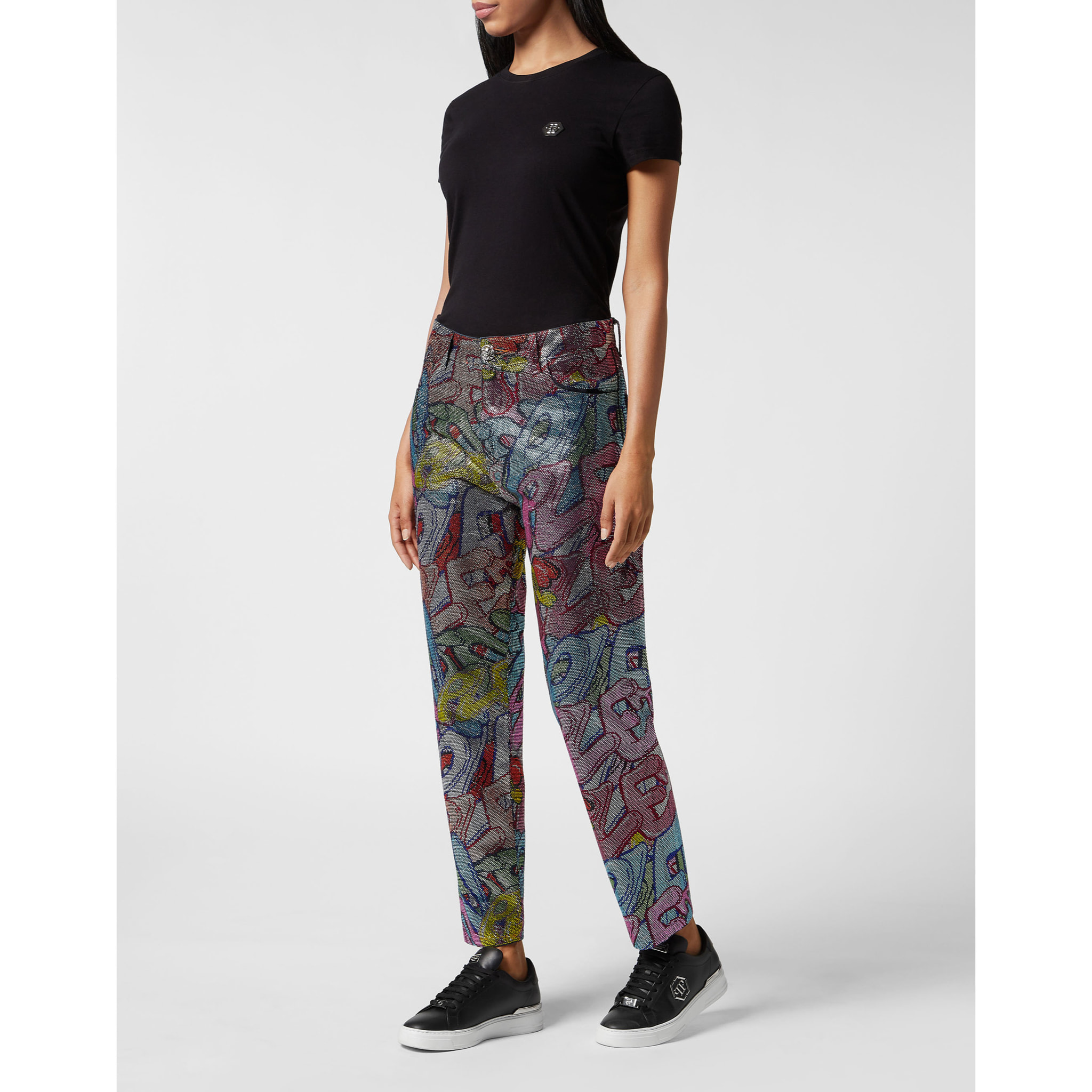 PHILIPP PLEIN Vaqueros Mom Fit