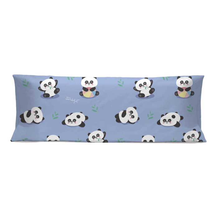 Funda de almohada 45x110 cm (cama de 90 cm) PANDAS