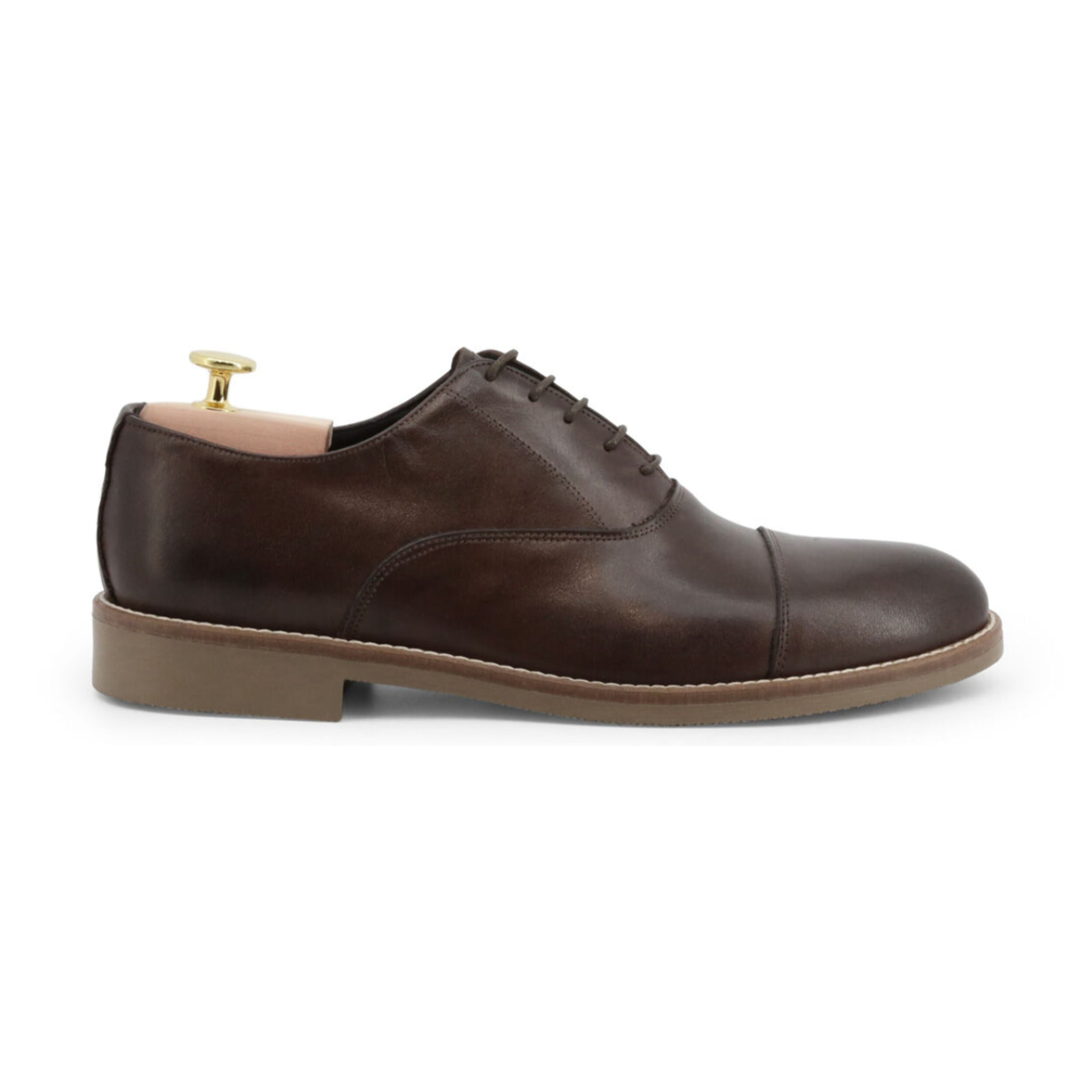 Zapatos Oxford para Hombre - Duca di Morrone Vittorio Leather Brown