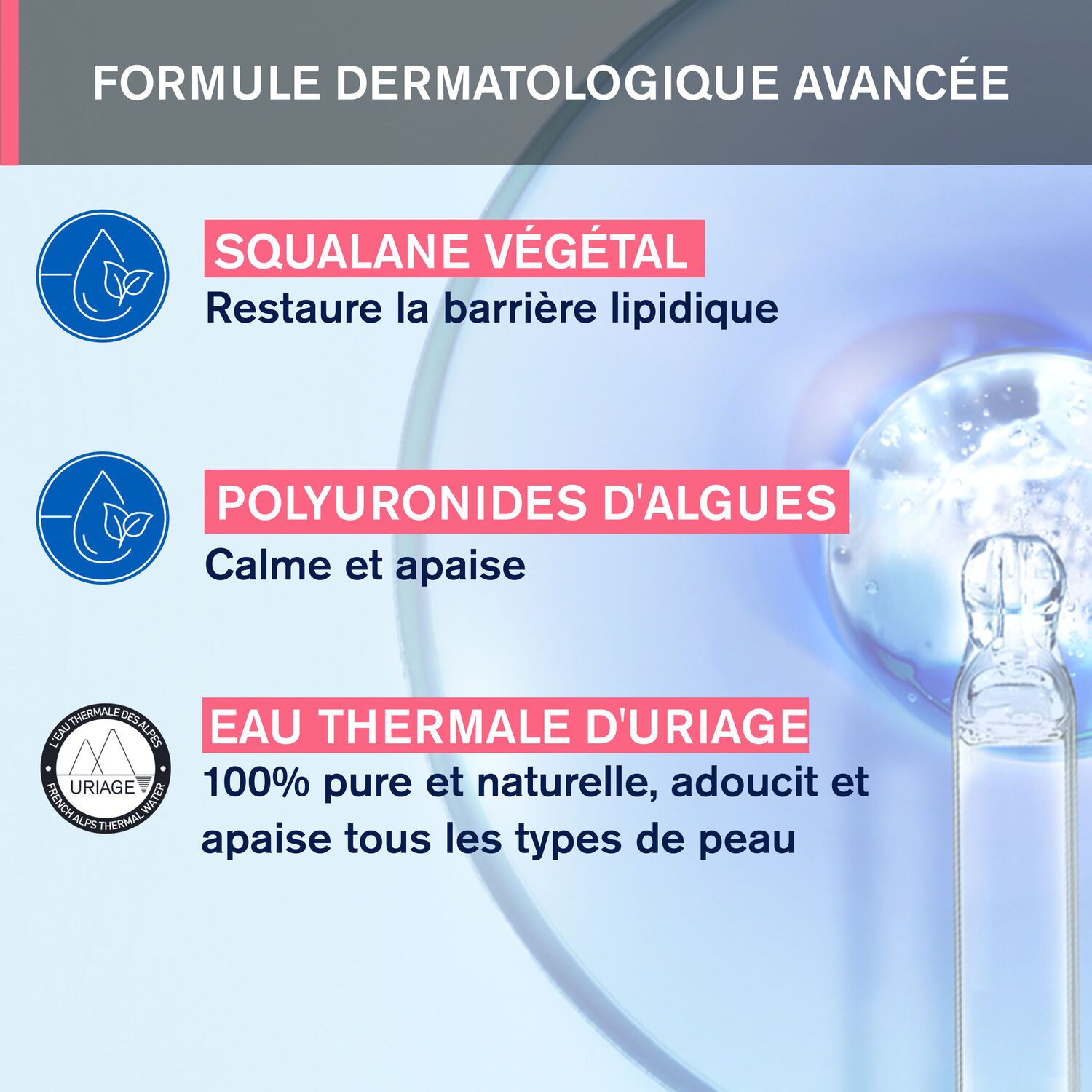 Toléderm Control - Gel Lacté Démaquillant 150 ml