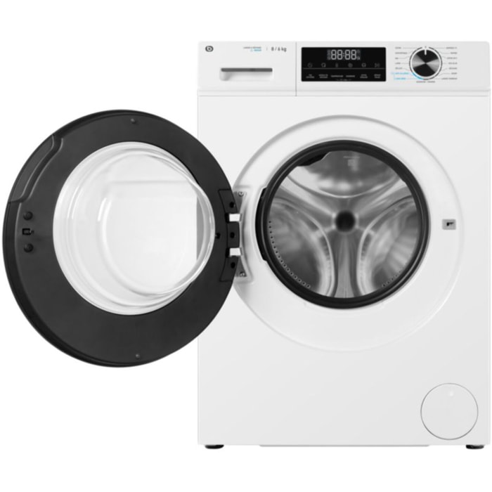 Lave linge séchant hublot ESSENTIELB ELS86-2b