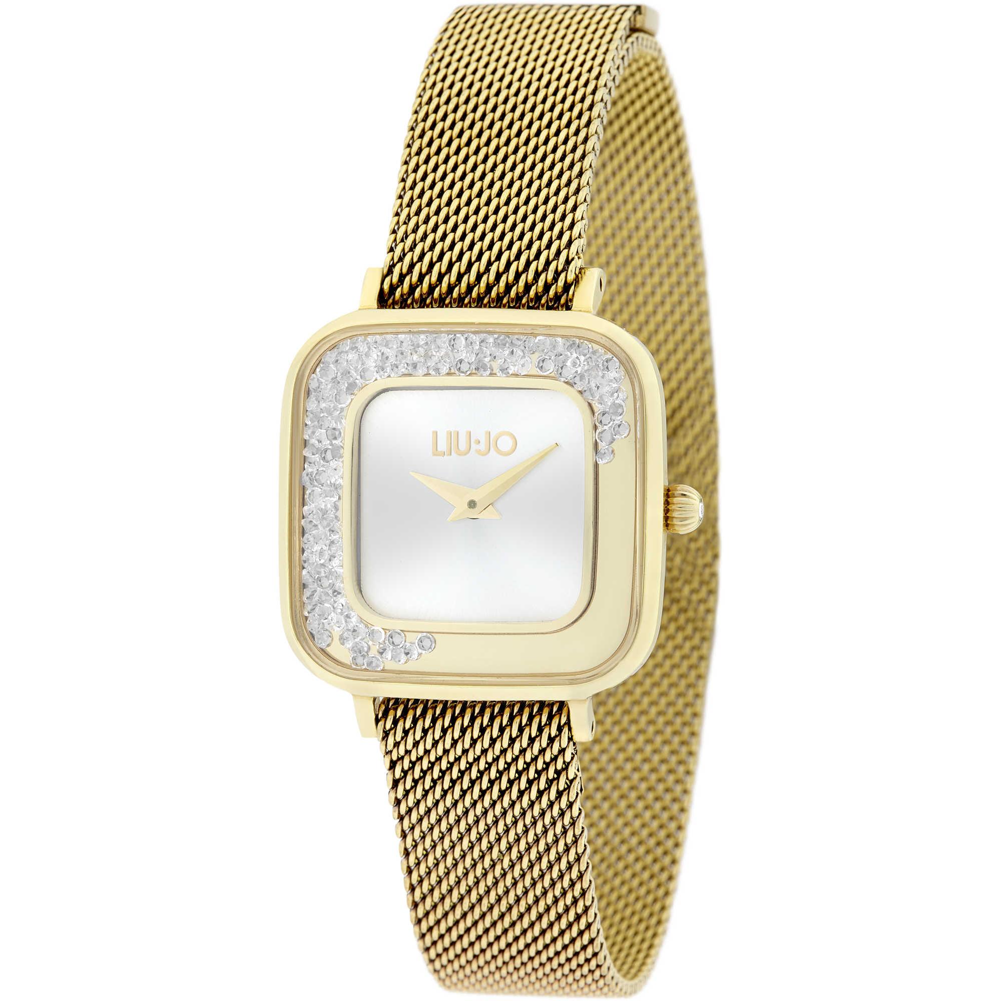 Orologio LIU JO LUXURY DANCING SQUARE Acciaio Gold