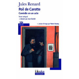 Renard,Jules | Poil de Carotte: Comédie en un acte | Livre d'occasion