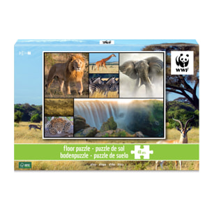 WWF ROMPECABEZAS - ÁFRICA 48 PCS
