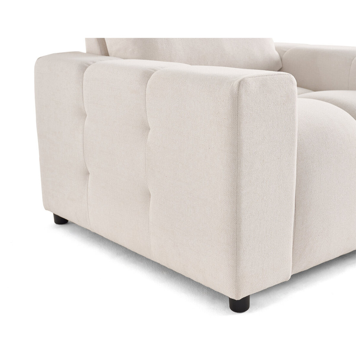 Crocus - fauteuil en tissu - Beige