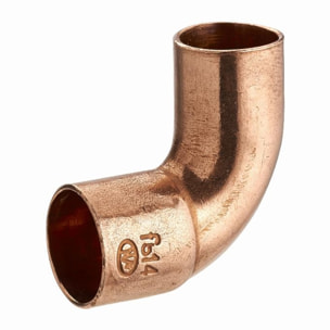 Coude cuivre à souder 90° petit rayon mâle femelle égal NOYON & THIEBAULT - Ø 16 mm - 941-16L1