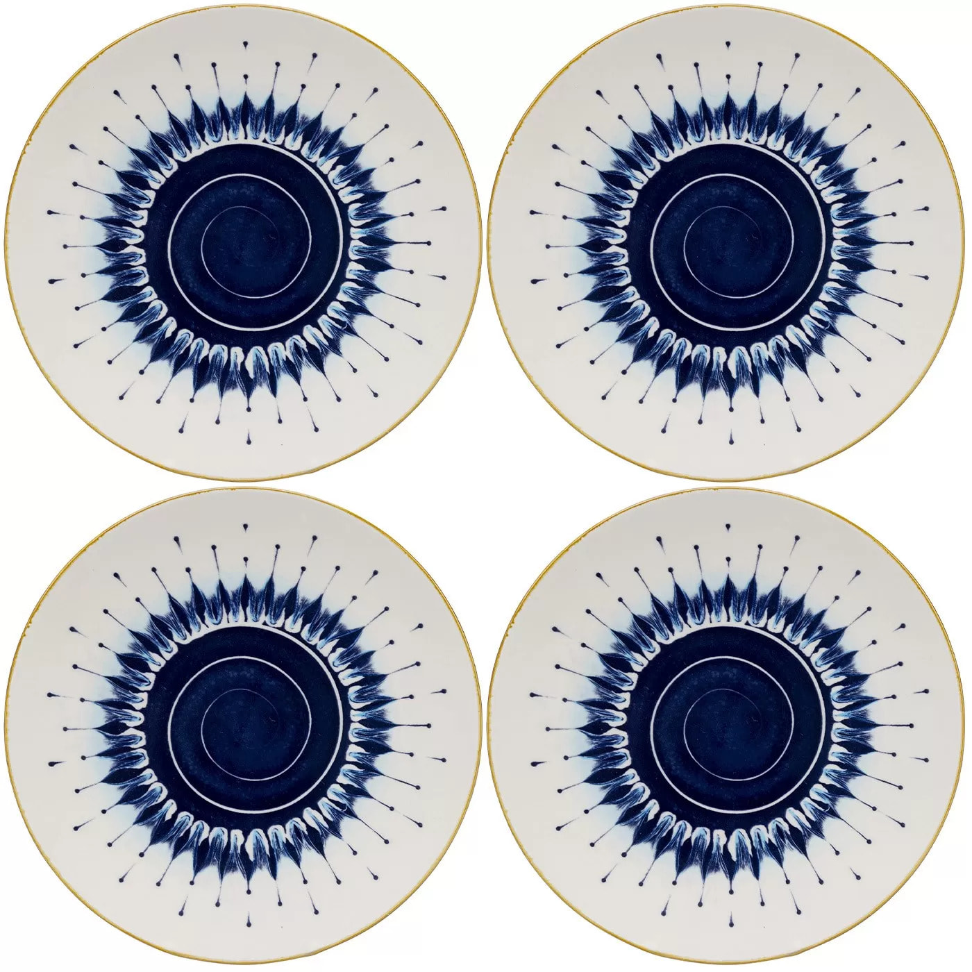 Assiettes Dalia 21cm set de 4 Kare Design