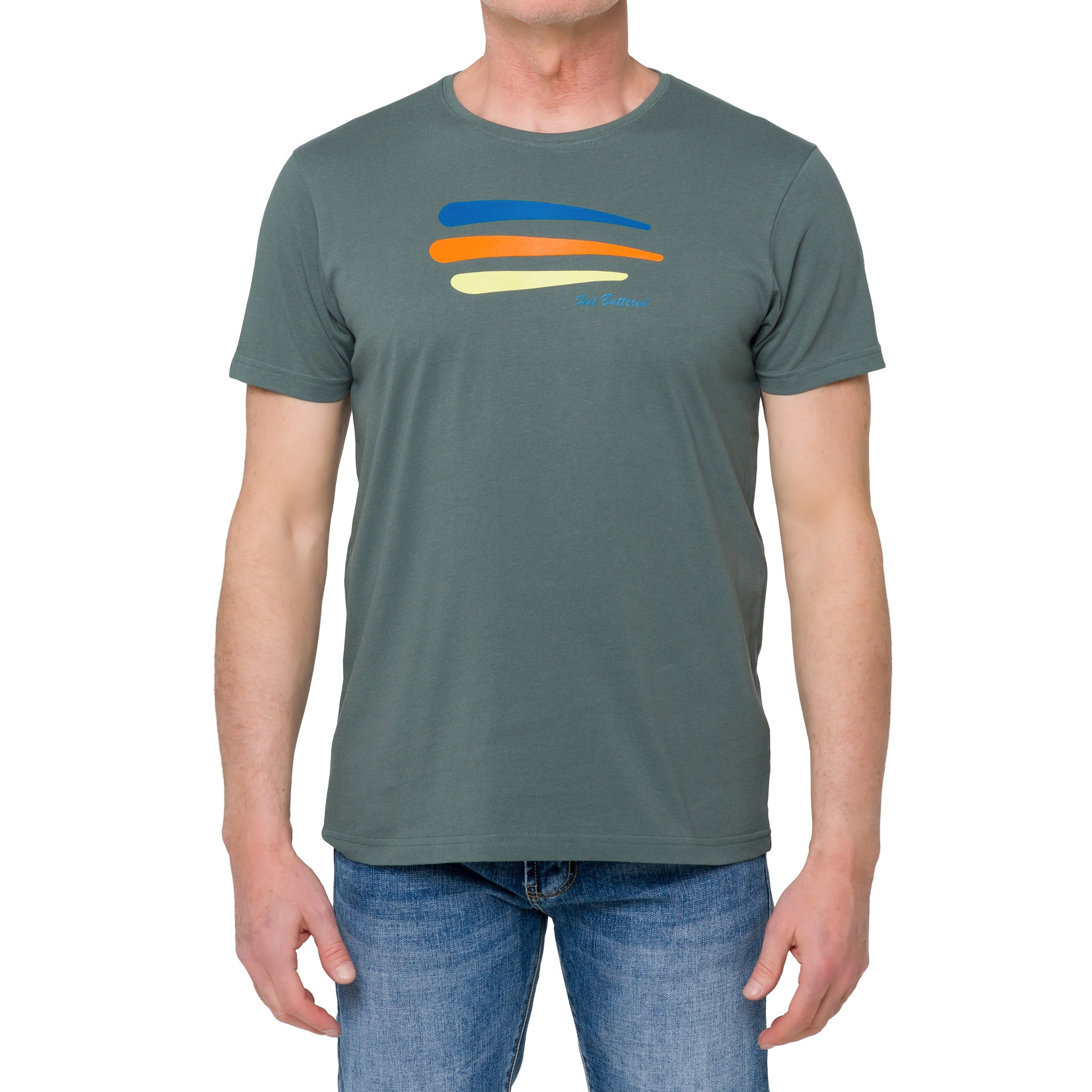 T-shirt BALIAN 100% cotone verde chiaro