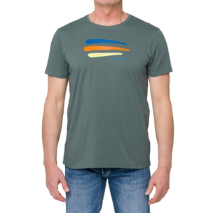 T-shirt BALIAN 100% cotone verde chiaro