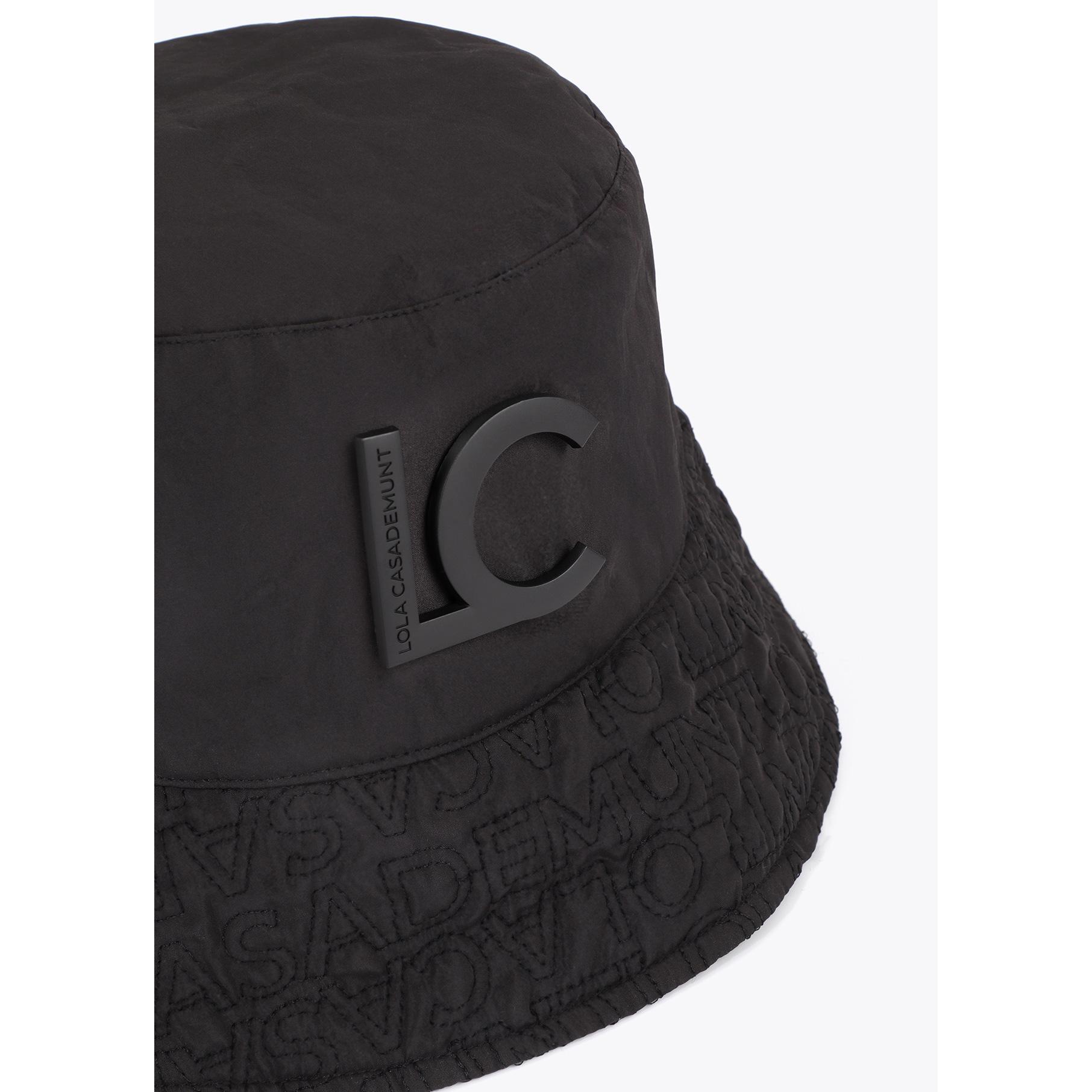 Cappello a secchiello con logo
