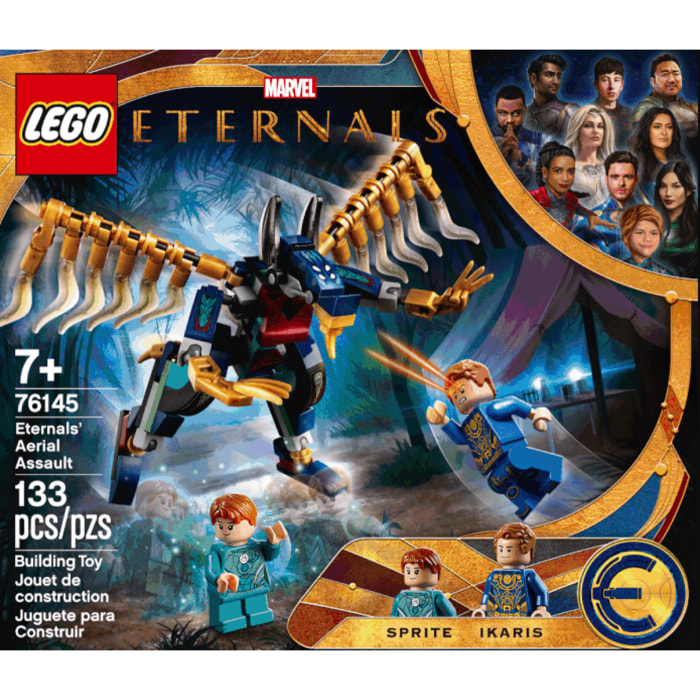 LEGO MARVEL SUPER HEROES 76145 - ASSALTO AEREO DEGLI ETERNI