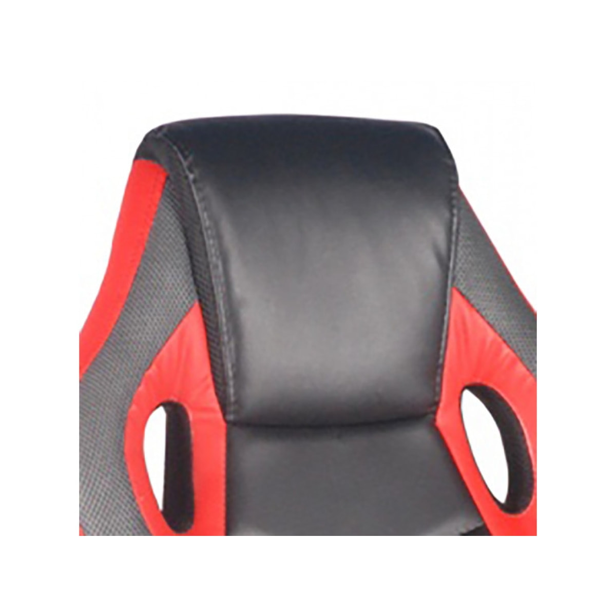 Fauteuil de gaming simili noir et rouge réglable/inclinable - AXEL