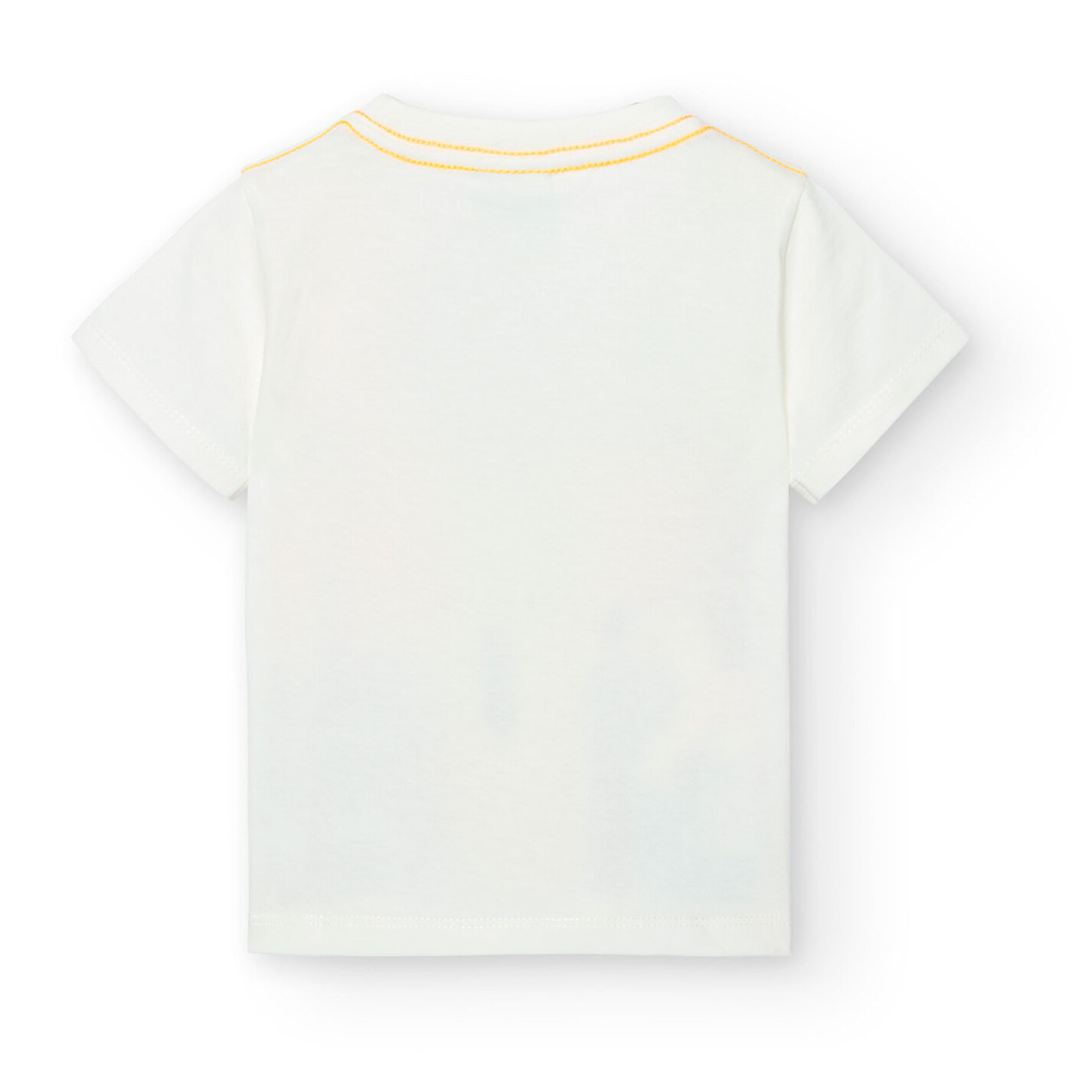 Camiseta niÃ±o estampada, mangas cortas, blanco, 308102