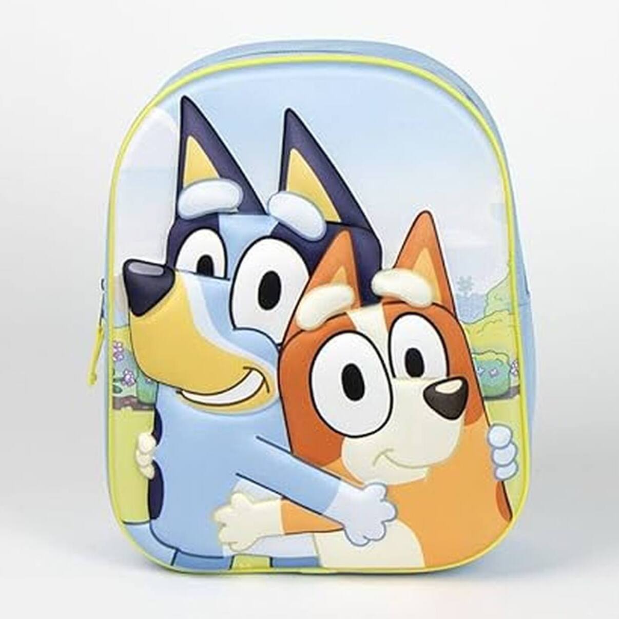 Mochila infantil 3d bluey