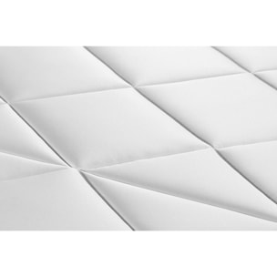 Ensemble 1p - Matelas Ressorts ensachés et mémoire de forme -  Maxi Epaisseur : 26cm - Confort : Équilibré - Windsor