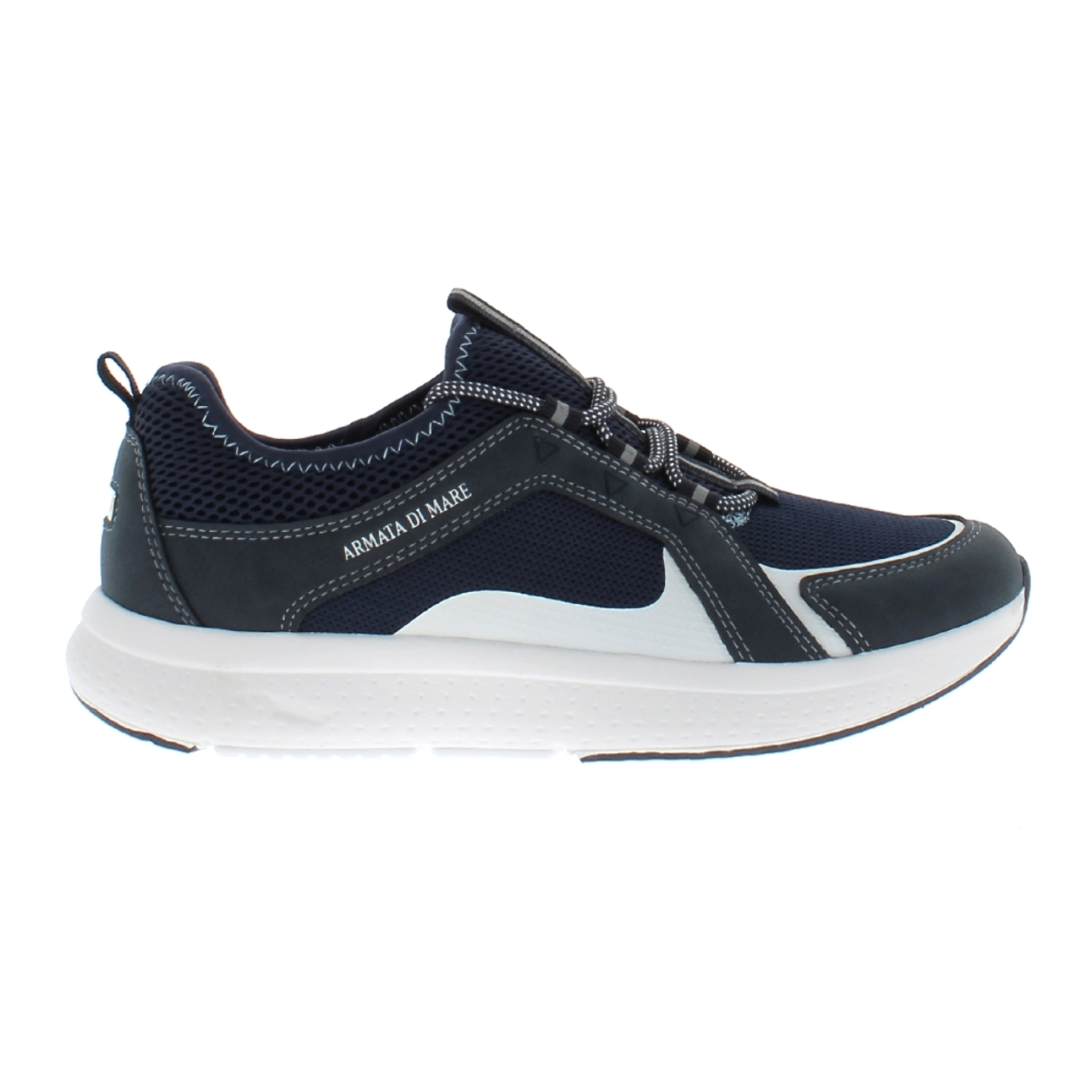 Armata di Mare Scarpe Uomo Sneakers Casual con Soletta Rimovibile in Memory Foam AMU S24L503 Navy