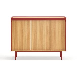 Mueble recibidor con espejo Verona color Blanco