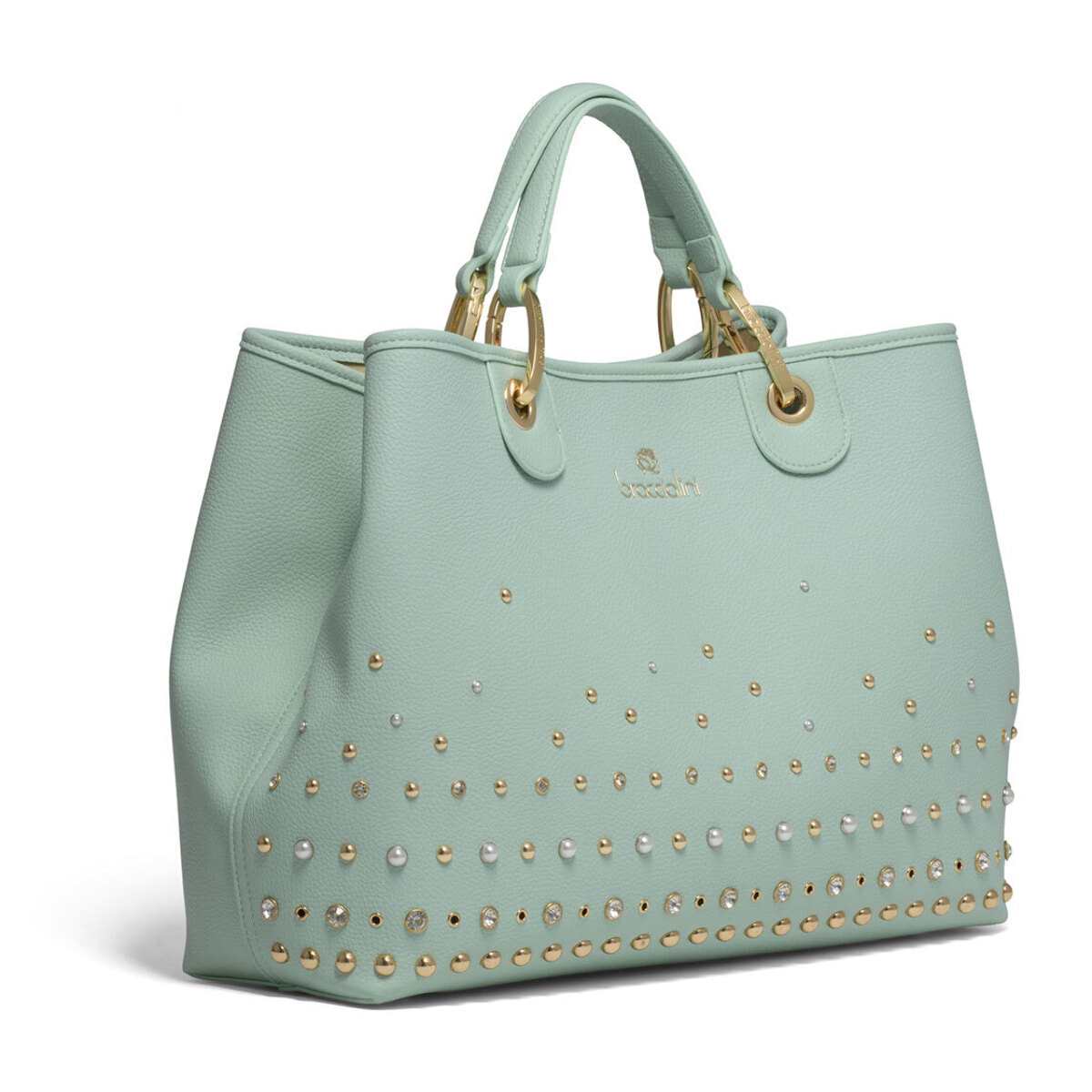 Borsa a mano  da donna In Poliestere e Poliuretano Prodotto artigianale 37x27,5x15 cm