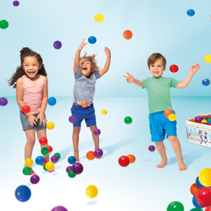 Intex Set 100 Palline Fun Ballz, Ø 6,5 cm