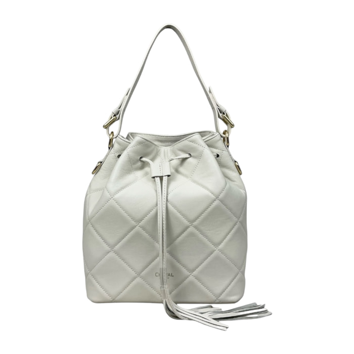 Bolso de hombro Cheval Firenze Nicole Beige