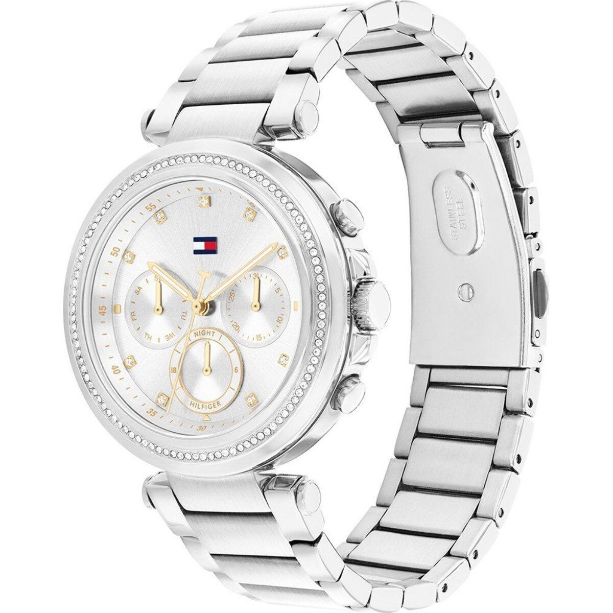 Reloj Tommy Hilfiger 1782701 Mujer Analogico Cuarzo con Correa de Acero inoxidable