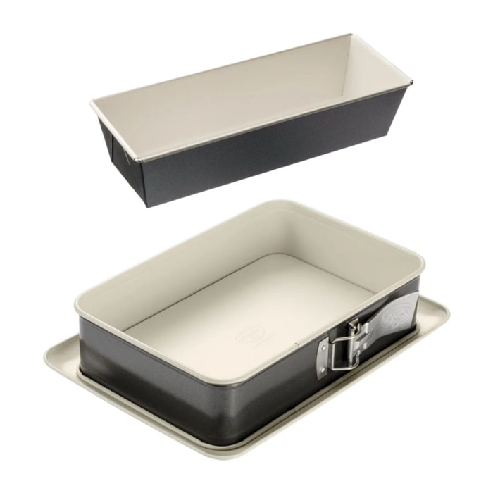 Moule à cake 30 cm et moule à gâteau rectangulaire 28 x 18 cm Dr. Oetker Back Trend
