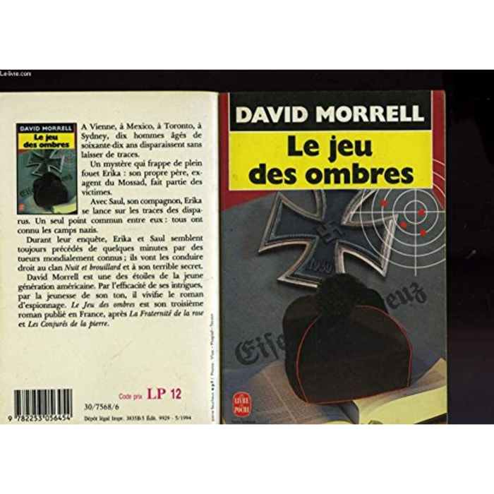 Morrell, David | Le jeu des ombres | Livre d'occasion