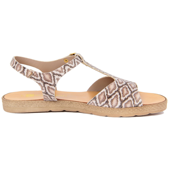 Sandalo flat Gagliani Renzo Multicolore