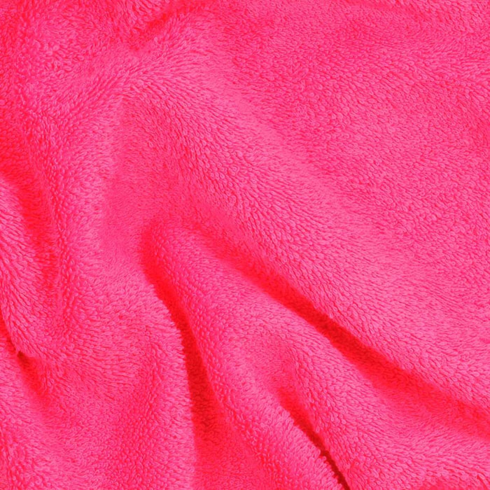Juego de 3 toallas CASUAL fucsia 30x50+50x100+70x140 cm - 100% algodón -