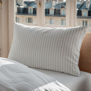 Funda de Almohada Bande Beige