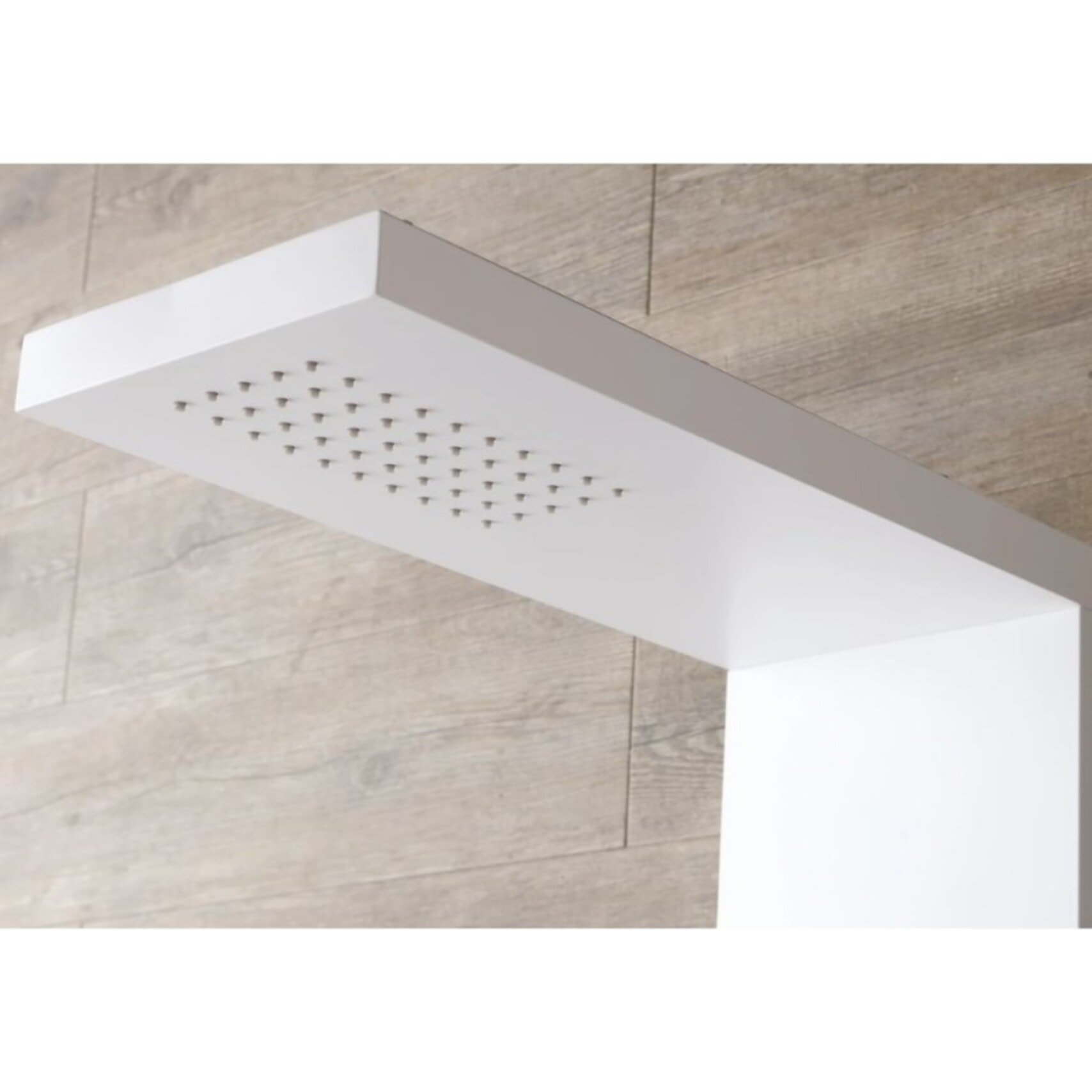 Colonne de douche thermostatique KINEDO Aquastyle blanc mat