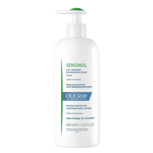 Sensinol - Lait Apaisant Physioprotecteur Peaux Sujettes aux Démangeaisons 400 ml