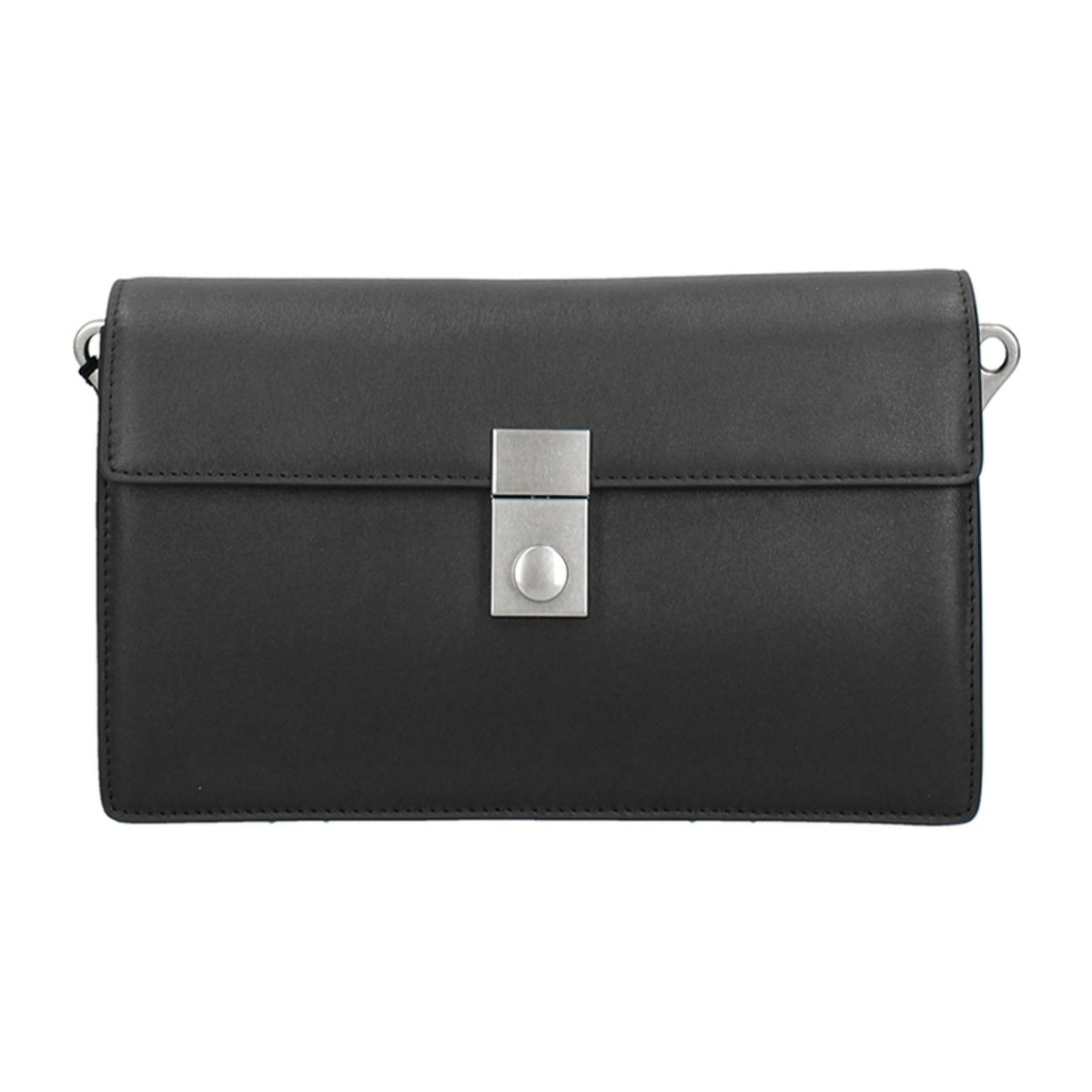 Borsa a tracolla da donna Made in Italy - Modello Valoria - 100% pelle - 24.0 x 15.0 x 7.0 cm