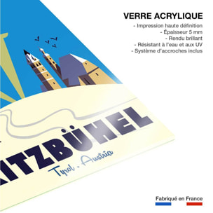 Tableau  bisous de kitzbuhl Tableau plexiglas